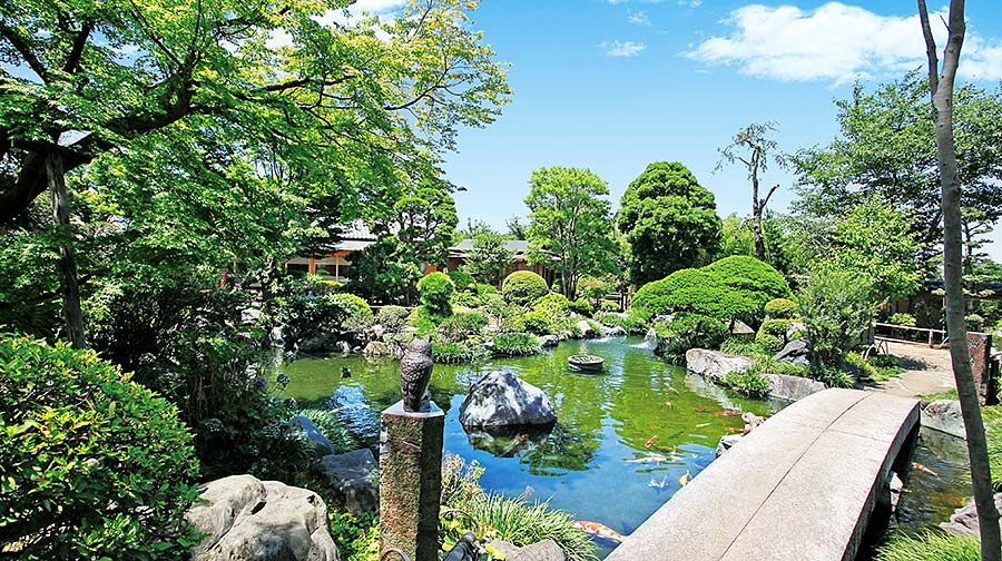 日本庭園陵墓 紅葉亭